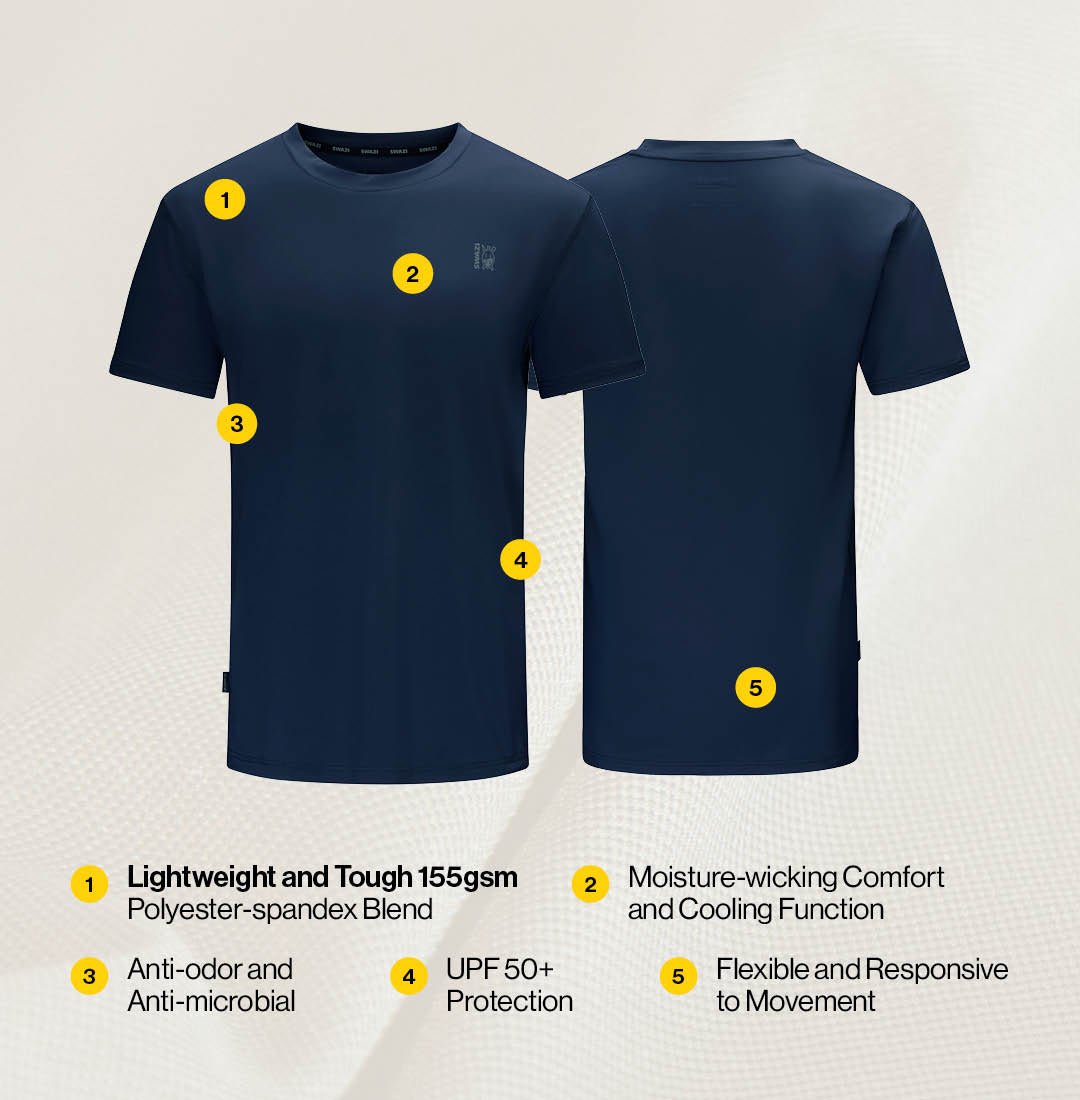 ARGALI ACTIVE SHORT SLEEVE TOP