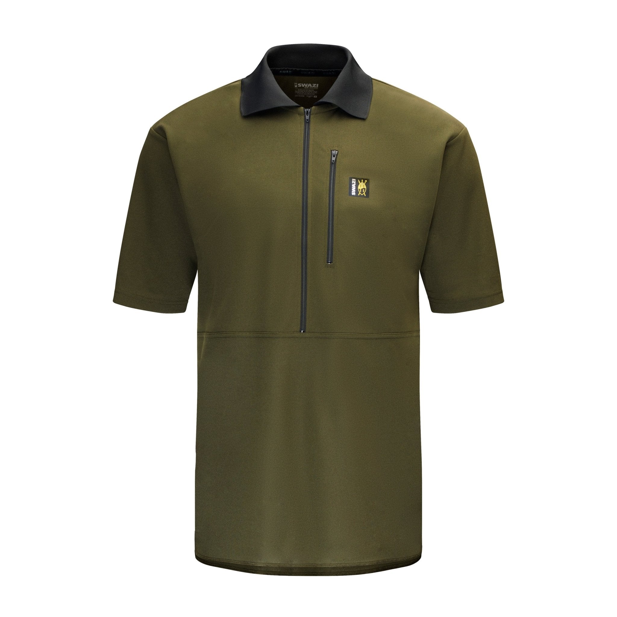 SWAZI CLIMB-MAX MENS SHORT SLEEVE POLO