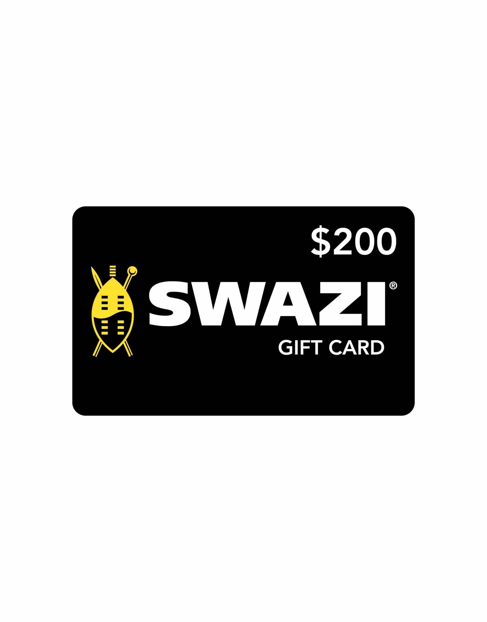 SWAZI GIFT VOUCHERS