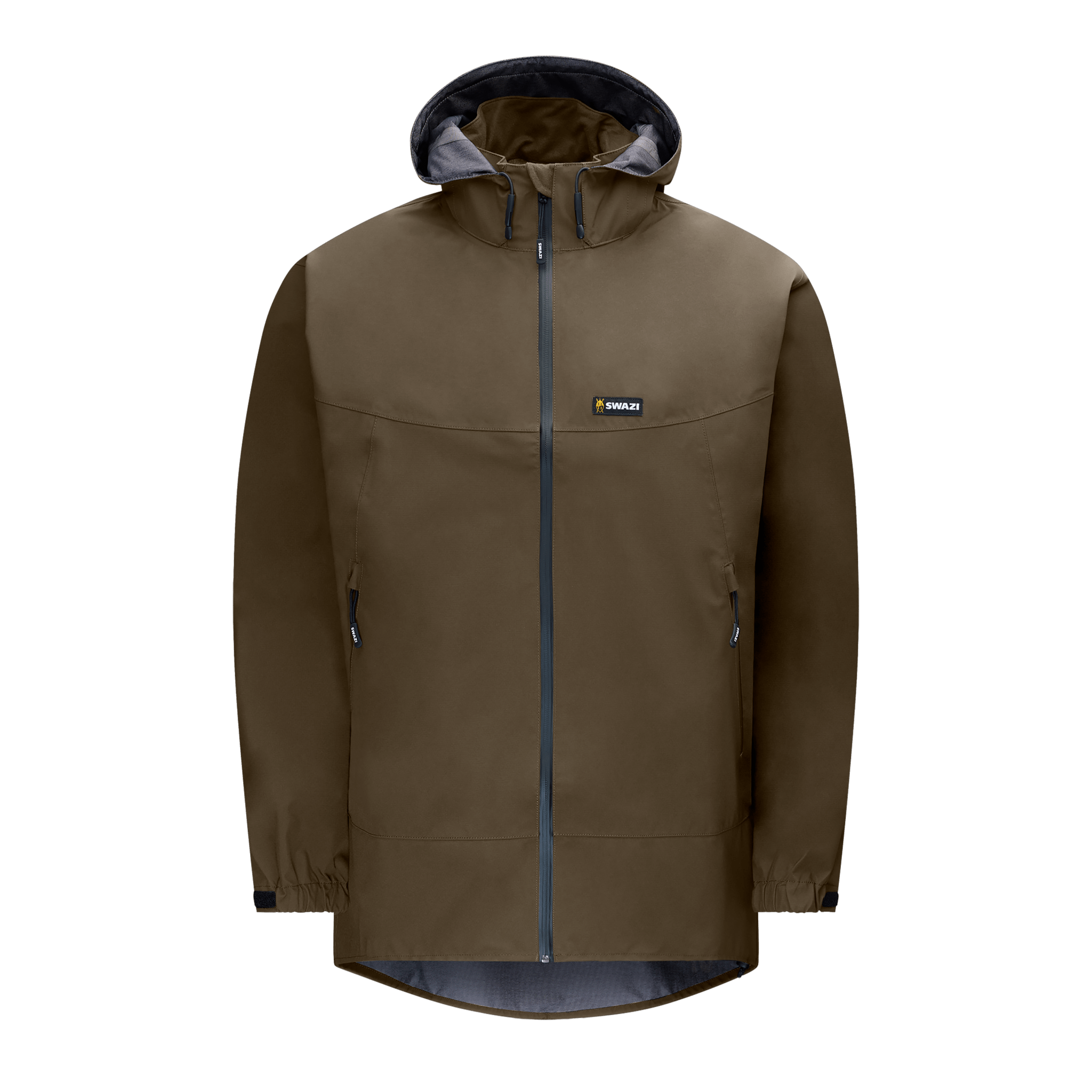 Swazi Sentinel Ultralite Jacket in stone – ultralight waterproof outer layer