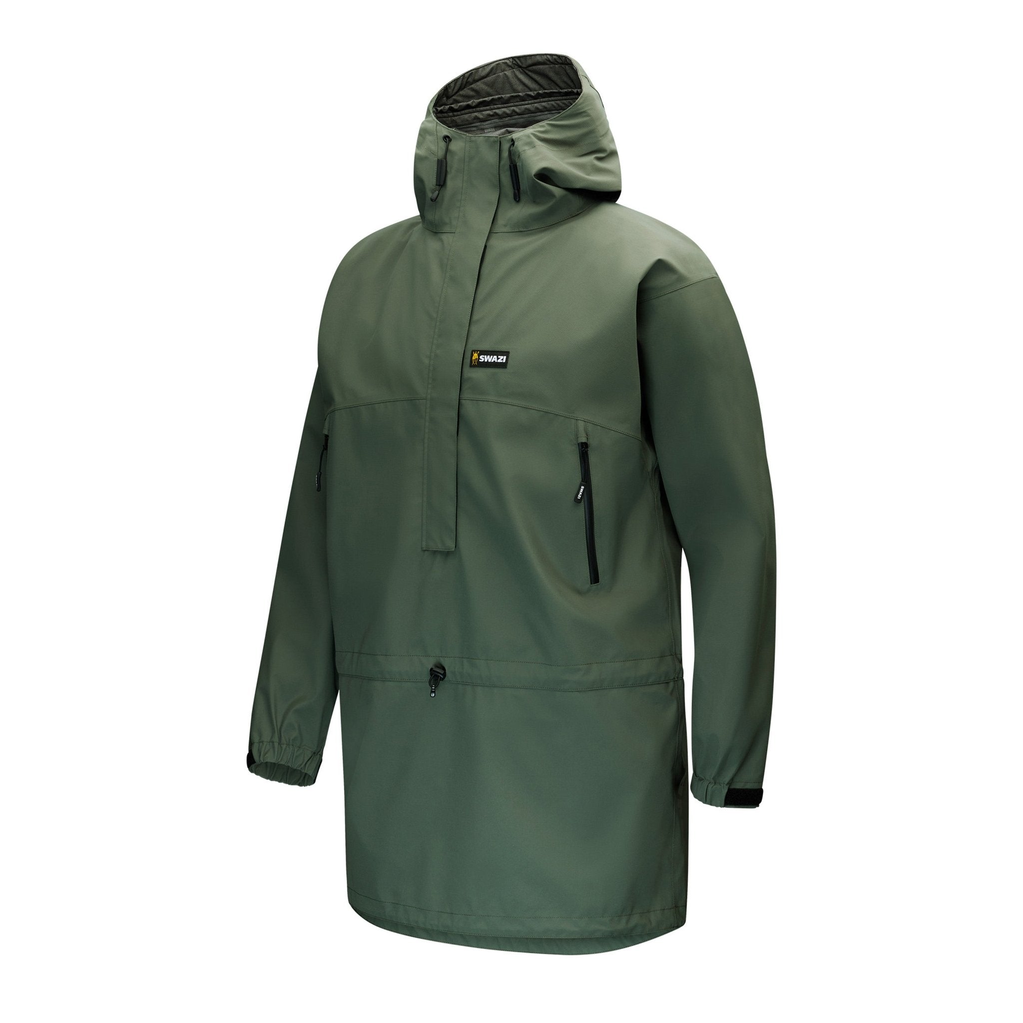 Side angle of the Tahr Ultralite Jacket – ultralight AEGIS® waterproof gear