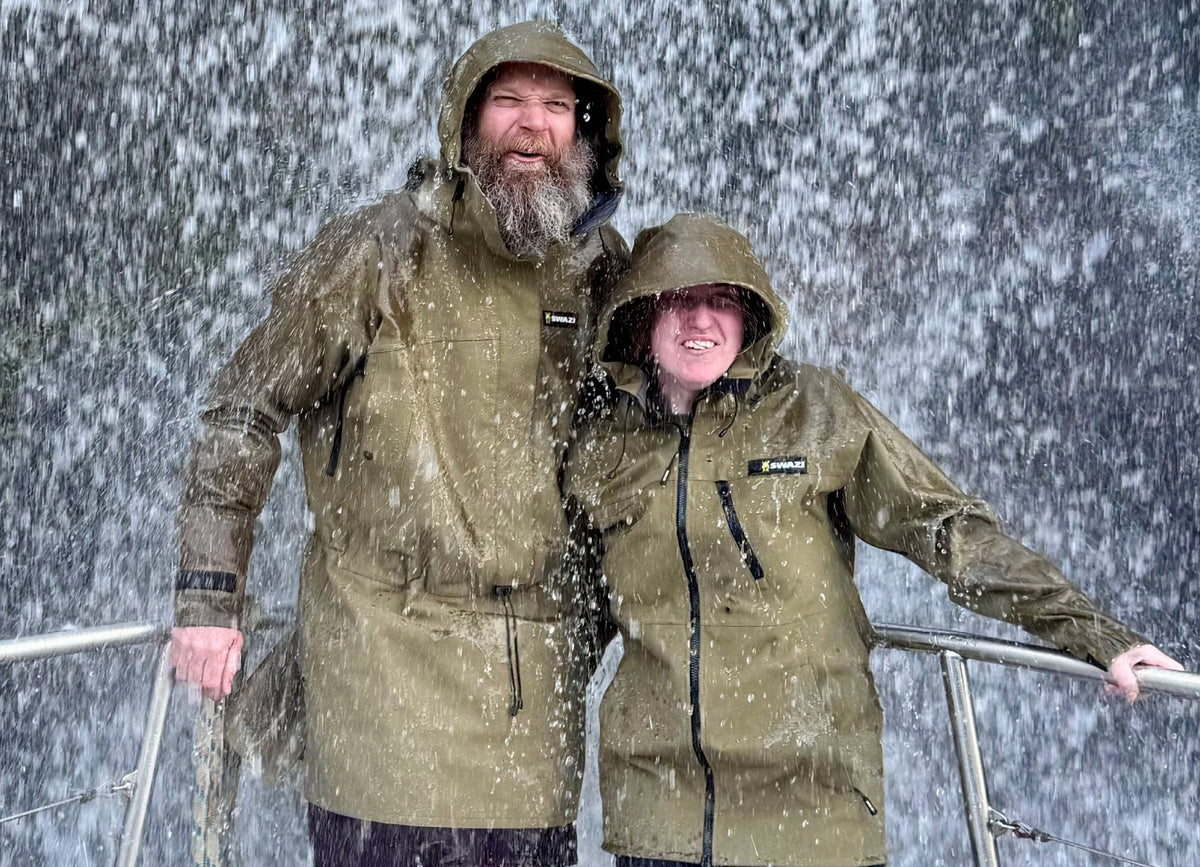 Swazi Stories: Zoe and Nick Mulligan in Fiordland - Swazi