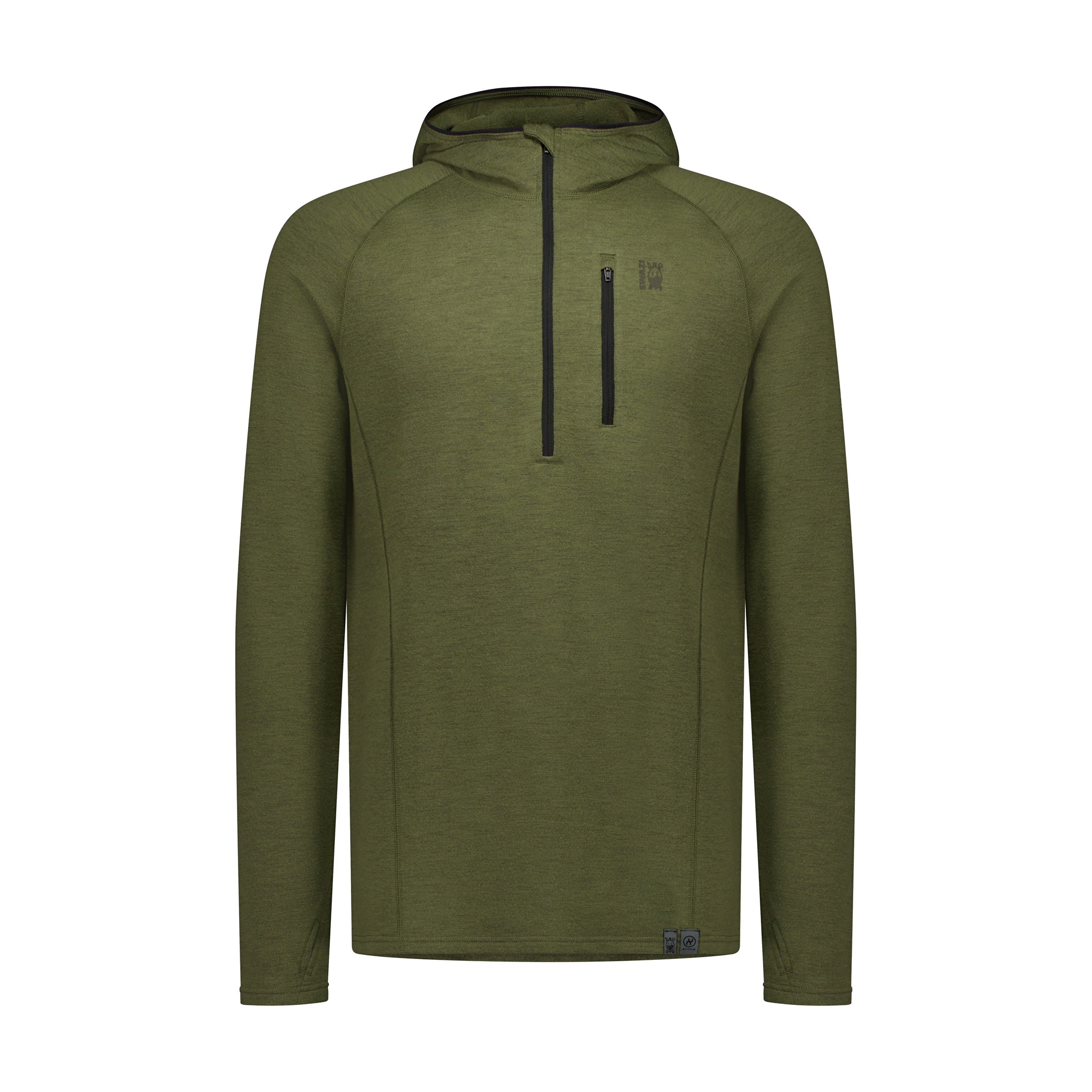 EVEREST MERINO HOODED SHIRT