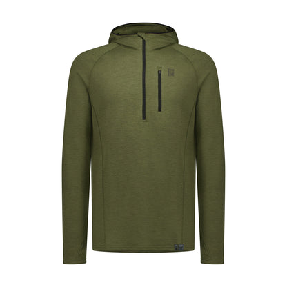 EVEREST MERINO HOODED SHIRT