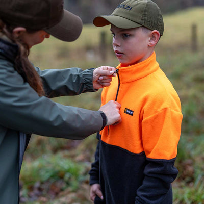KIDS HI VIS BUSH SHIRT