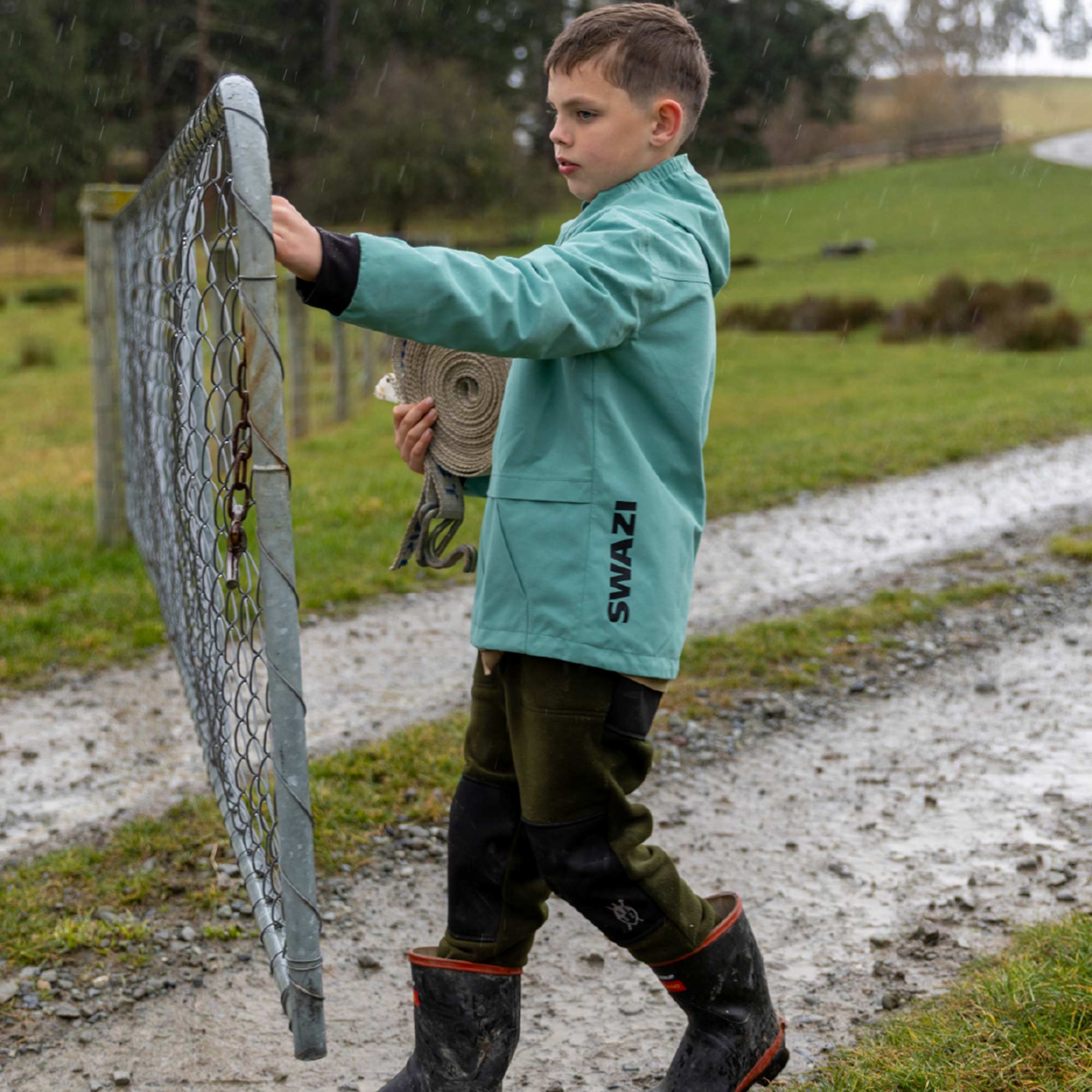 KIDS MANGROVE RAIN JACKET