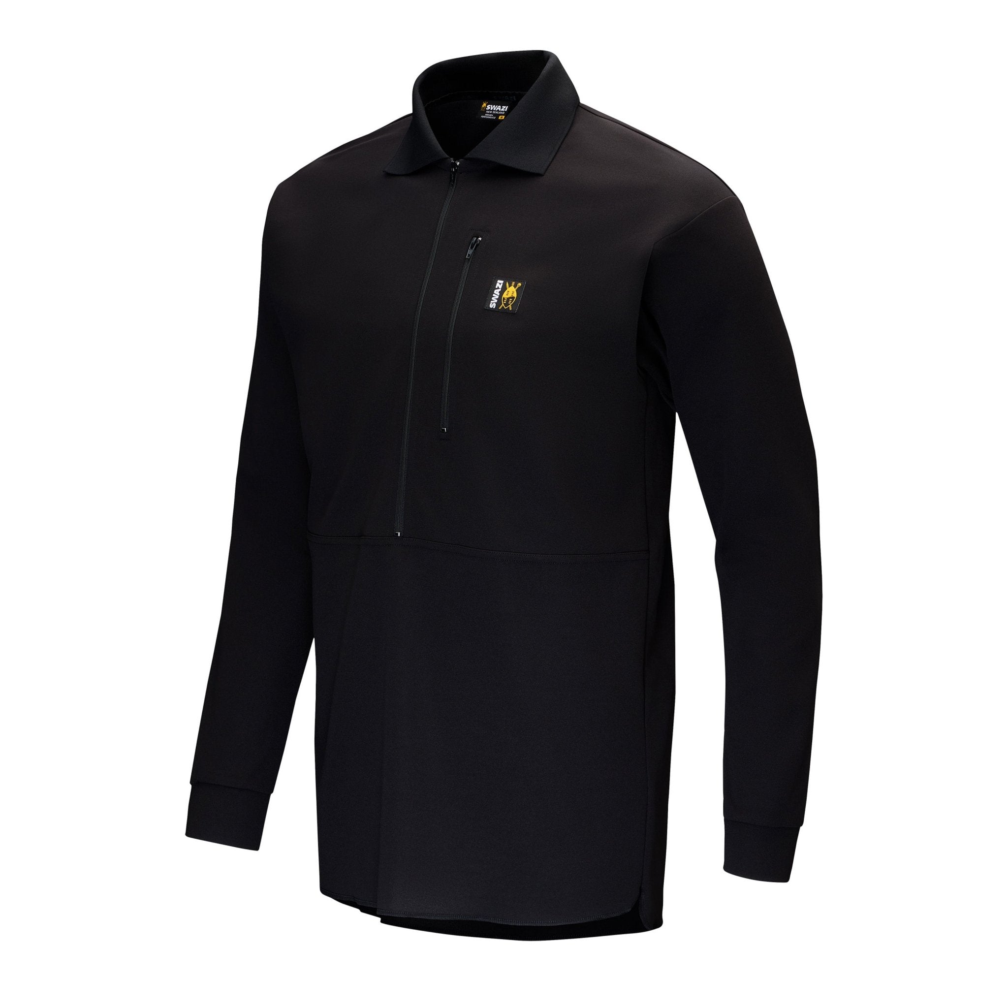 トップス OVY Two Layers Long Sleeve Polo Fioboc Men's Half Zip Polo Sweatshirt Modal Blend Long Sleeve Polo