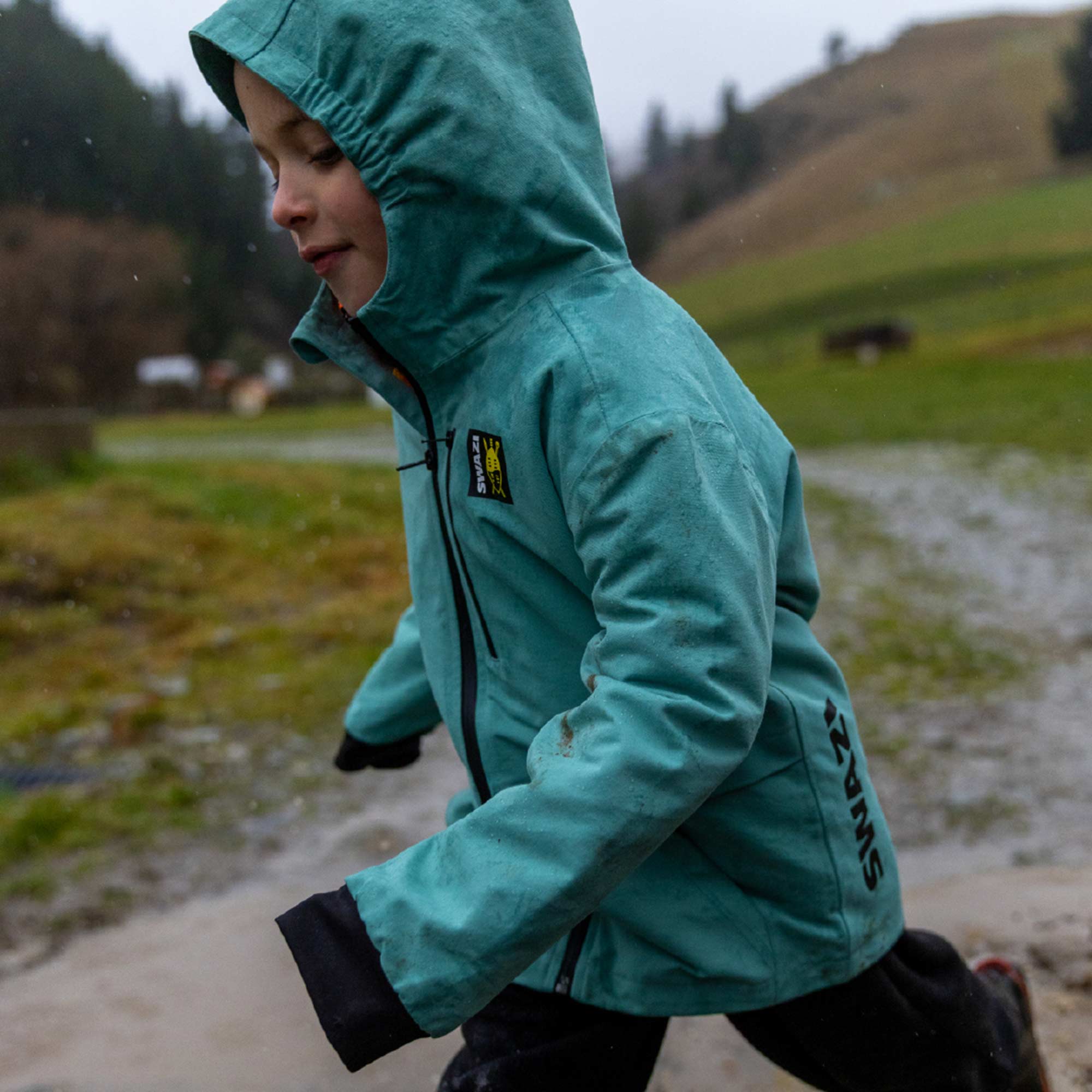 KIDS MANGROVE RAIN JACKET